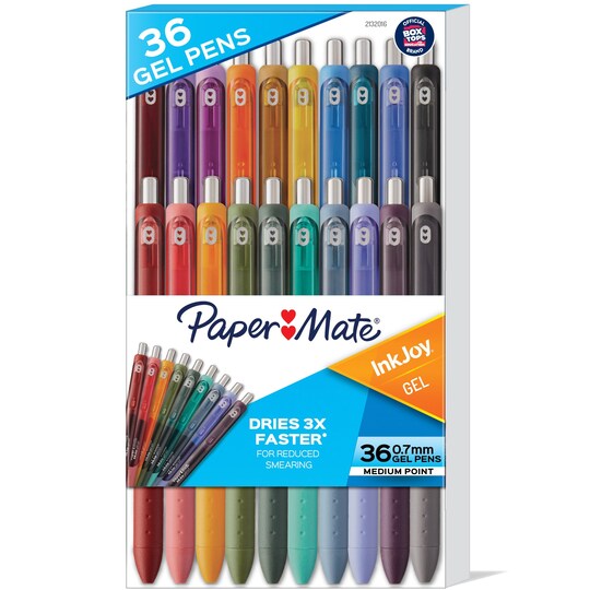 InkJoy Gel Pens, Medium Point mm), Assorted, 36 Count Michaels